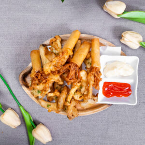 Nấm lăn bột thập cẩm